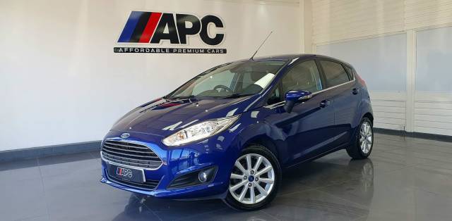 Ford Fiesta 1.0T EcoBoost Titanium Euro 6 (s/s) 5dr Hatchback Petrol Blue